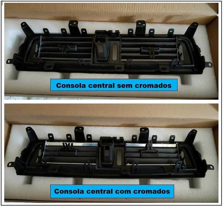 Consola grelha de ar-condicionado BMW F10 F11 F18