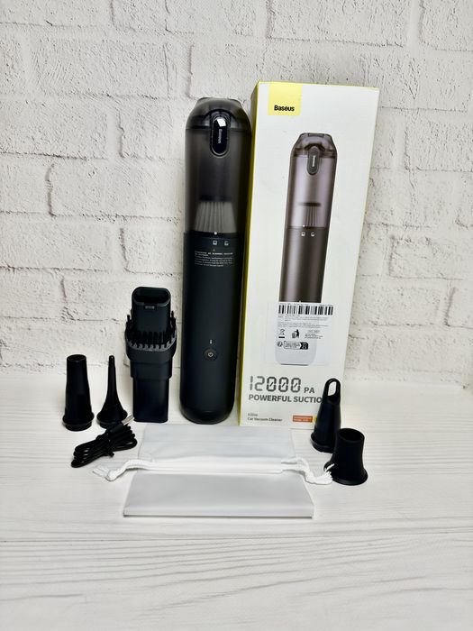 Авто пылесос Baseus A3 lite Car Vacuum Cleaner (12000pa) аккумуляторны