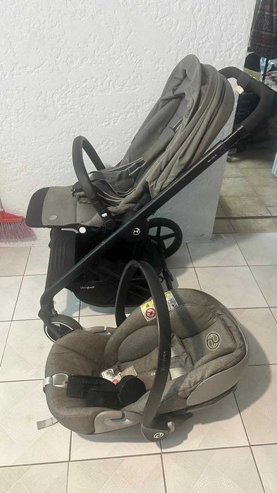 Carrinho e ovo  bebe usado cybex