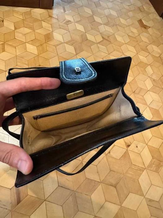 Torebka Etienne Aigner Black Leather Crossbody Bag