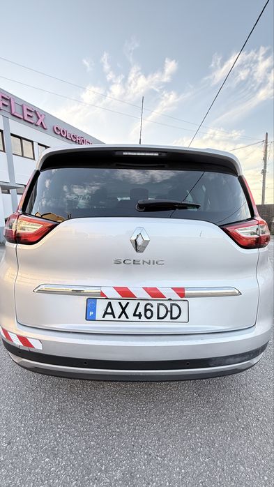 renault grand scénic 7 lugares , ano 2018 , caixa automatica, sensor . Gps .AC