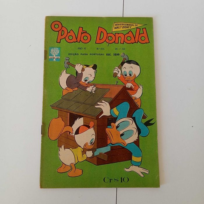 Revistas Abril Pato Donald e Zé Carioca - anos 50 a 70