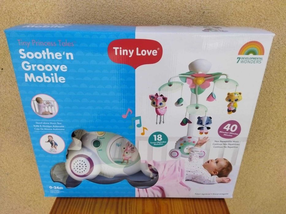 TINY LOVE karuzela do łóżeczka ŚWIAT małej KSIĘŻNICZKI