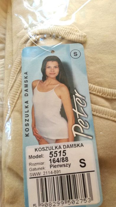 Zestaw koszula w kratkę koszulka rozm. S