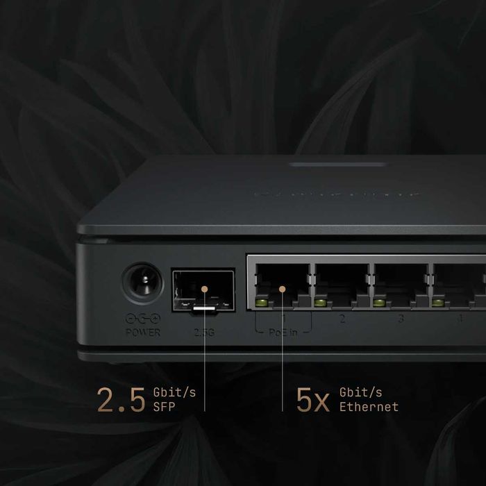 Новый Wifi 6 Гигабитный SFP Poe Mikrotik hAP ax S AX3000