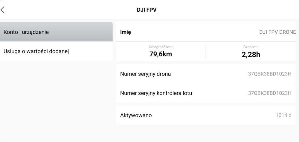 DJI FPV combo + (3 baterie, HUB, arm braces) - wylatane tylko 2h20min