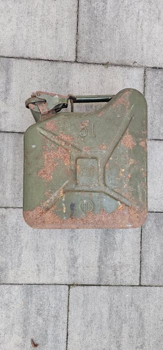 Kanister metalowy 5l PRL