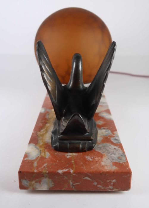Candeeiro de mesa antigo Art Deco (Ref. 4)