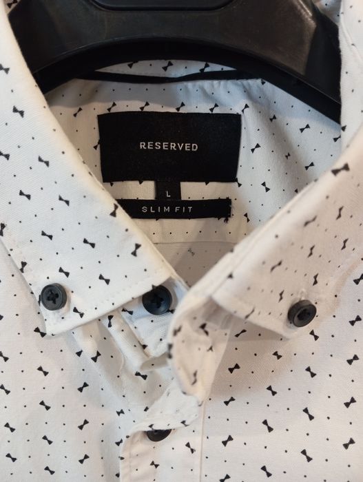 Biała koszula slim fit RESERVED r.L.      W.Gr.P.