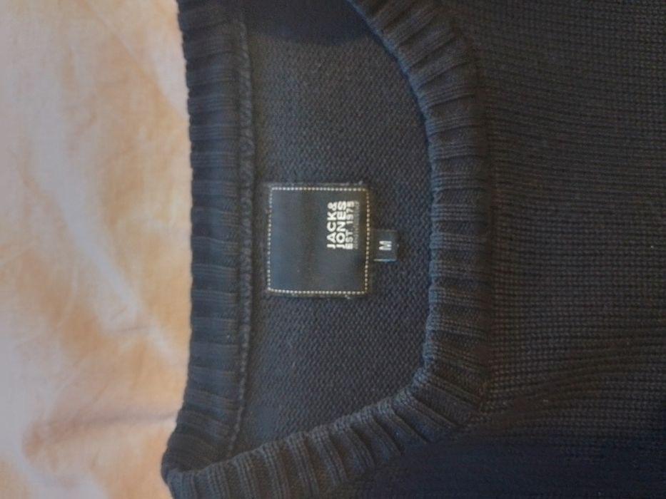 Пуловер в'язаний однотонний Jack&Jones