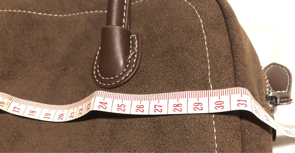 Mala com alças grandes, forrada