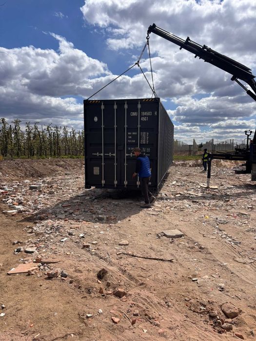 12m High Cube – Kontener Morski Po Jednej Trasie