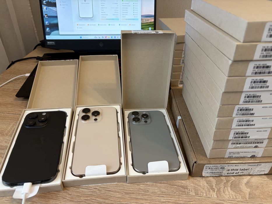 Новые iPhone 16 Pro 128Gb,256Gb. 16 Pro Max 256Gb,512G,1Tb eSIM Neverlock