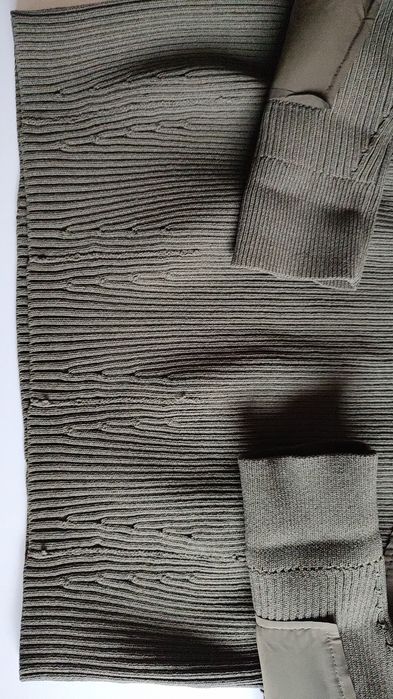 NOWY sweter wojskowy damski S khaki oliwkowy kolory MON