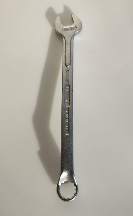 Klucz płasko-oczkowy odgięty 1/2" AF calowy GEDORE No.1B