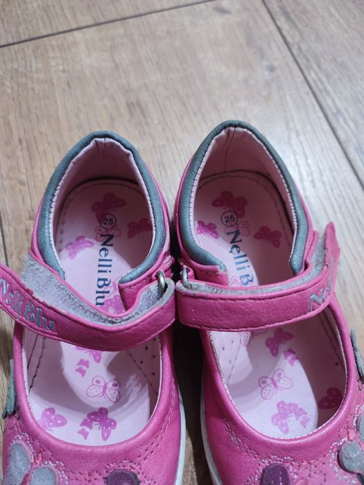 Baleriny różowe 25 Nelli blu