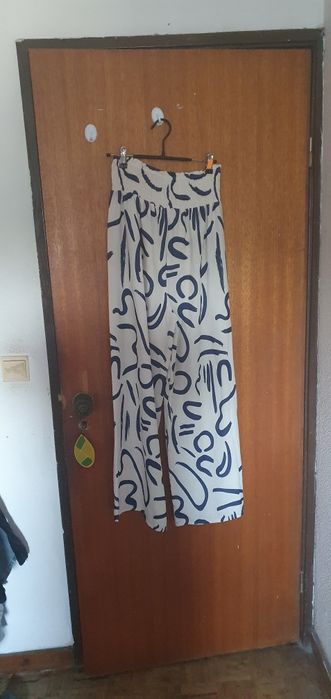 Conjunto calças e tope