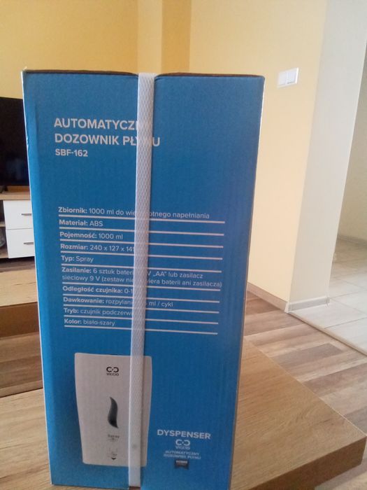 Automatyczny dozownik mydła, płynu Viccio