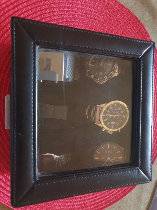 Zestaw zegarków binarny winston jak automat rolex zamiana zamienie