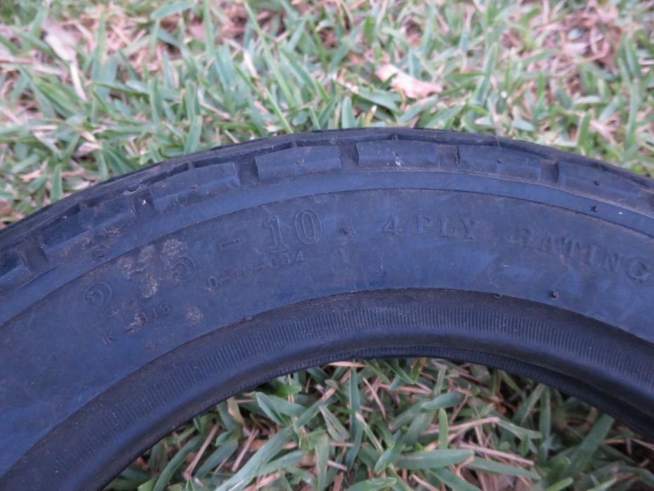 Pneu Kenda novo scooter atrelado reboque 2.75 - 10 nylon piso misto