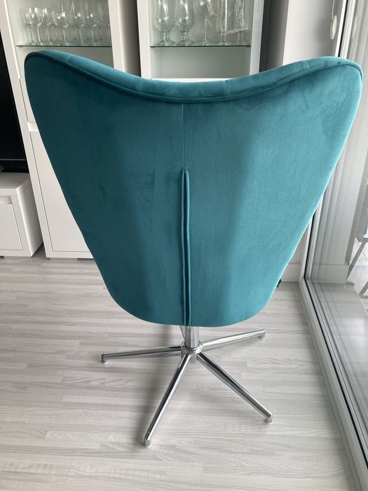 Fotel obrotowy, stan idealny + nowa poduszka