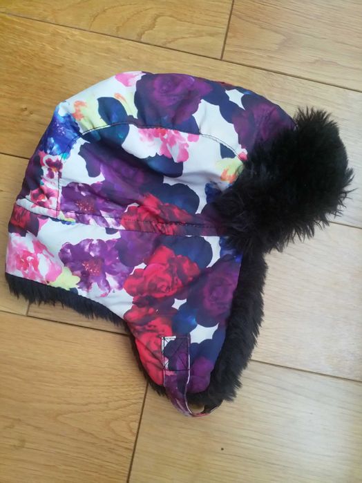 Czapka pilotka H&M 110/116 Narciarska, na zimowa