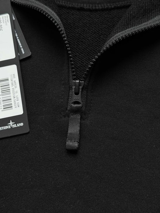 Stone Island zip-світшот 1/3 (полузамок)