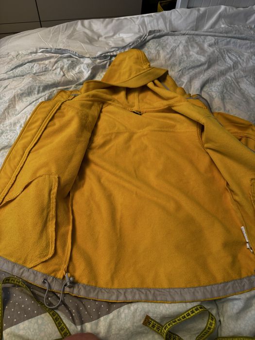 Żółta bluza kurtka softshell 152
