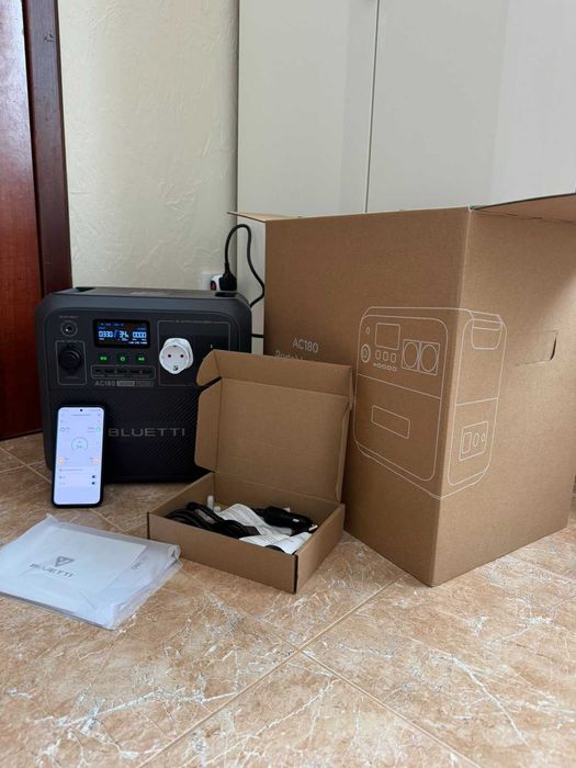 Зарядна станція Bluetti AC180 !!!