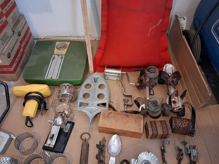 Vintage PRL stare zabytkowe przedmioty użytkowe