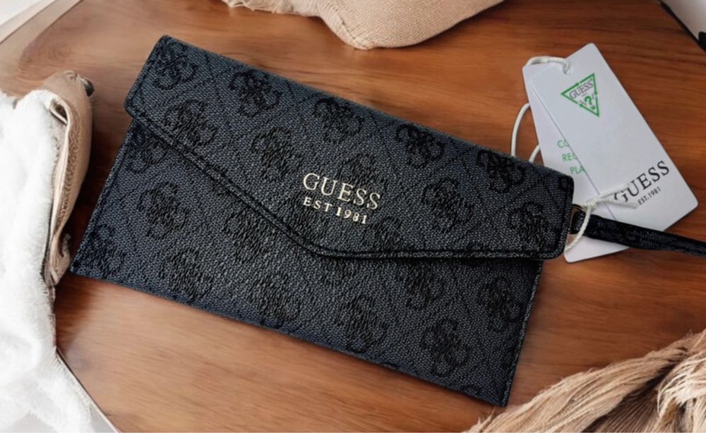 Guess portfelik portfel Nowy Orygianlny Monogram Logo Logowany Orygina