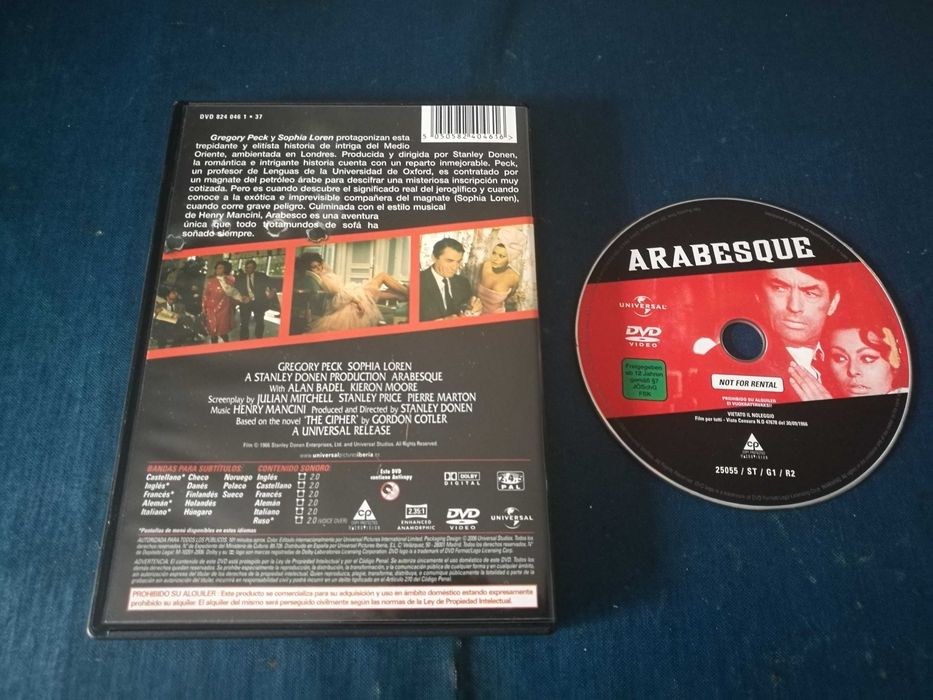 Arabesco DVD (legendagem inglês e Espanhol)