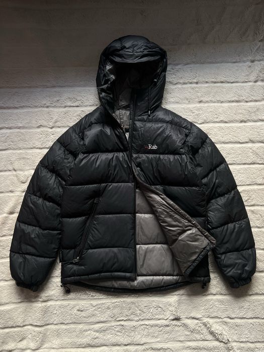 RAB (M-L) Puffer Winter пуховик мужской оригинал черный vintage зимний