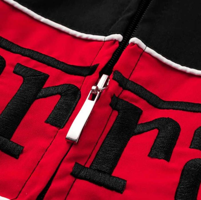 Kurtka Ferrari Vintage F1 Wyścigowa Bomberka Czarna M