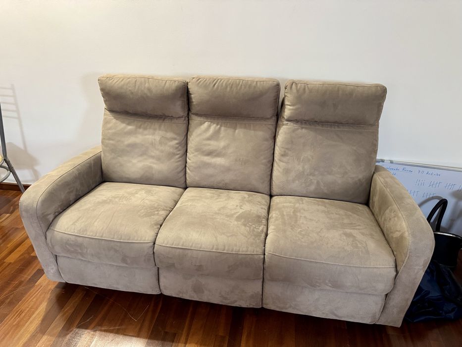 Sofá com relax como novo!