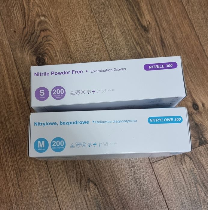 Нітрилові рукавиці рукавички 200шт S