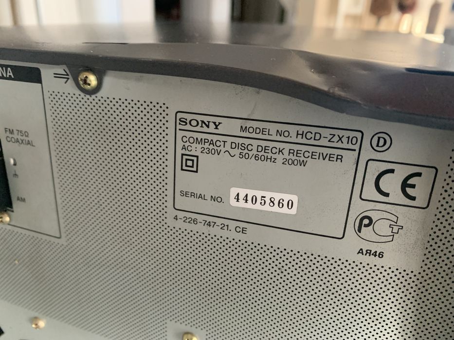 Wieza Sony mhc-zx10