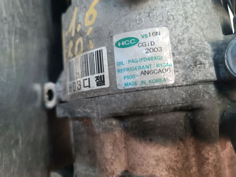COMPRESSOR AC HYUNDAI I30 / KIA CEED 1.6CRDI F500 AN6CA06