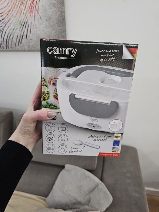 Lunchbox elektryczny podgrzewany podgrzewacz do jedzenia Camry