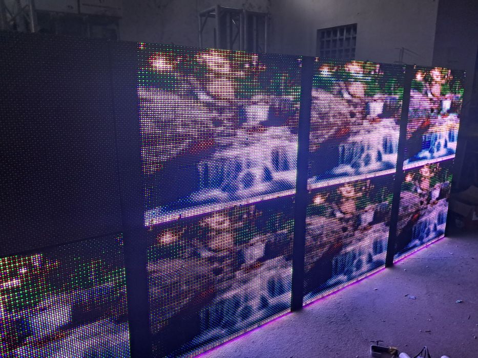 Paineis de videoled P16.