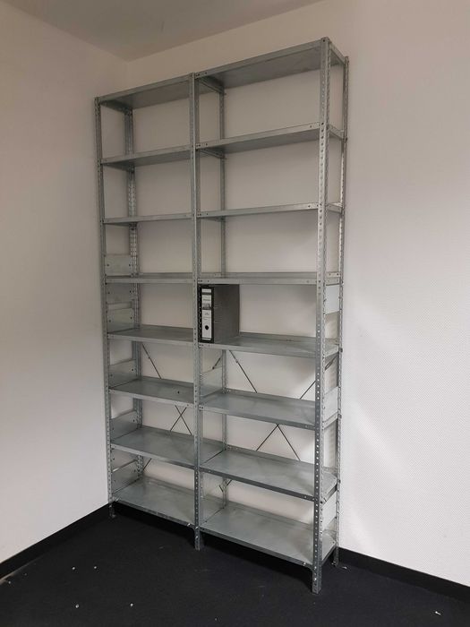 Regał skręcany . metalowy na akta COMPACT, Archiwalny