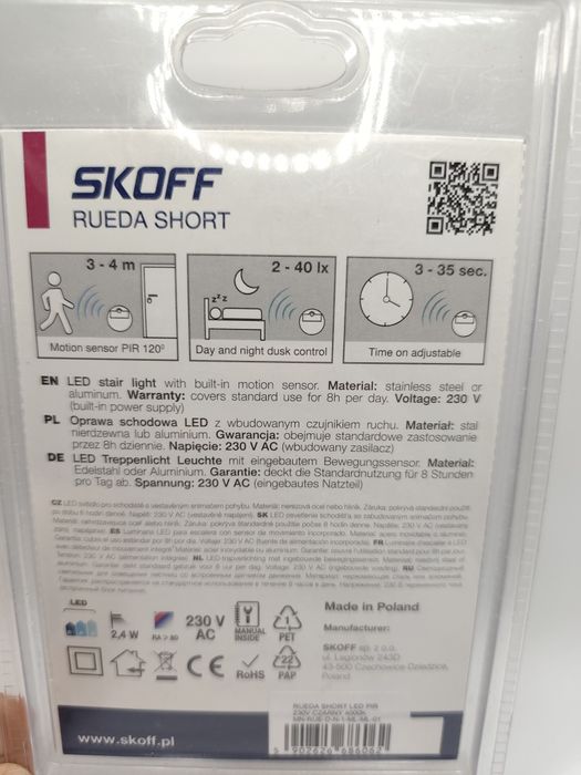 Oprawa schodowa Skoff Rueda Short