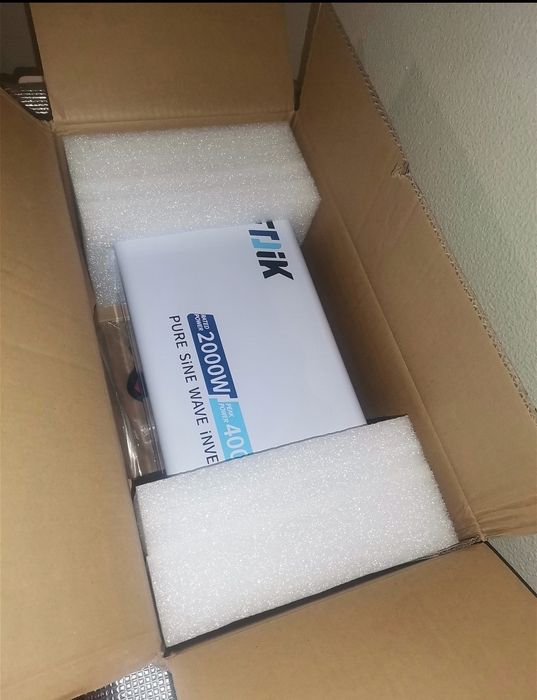 Inversor 4000w Onda Pura 24v ou 12v para 220v Novo