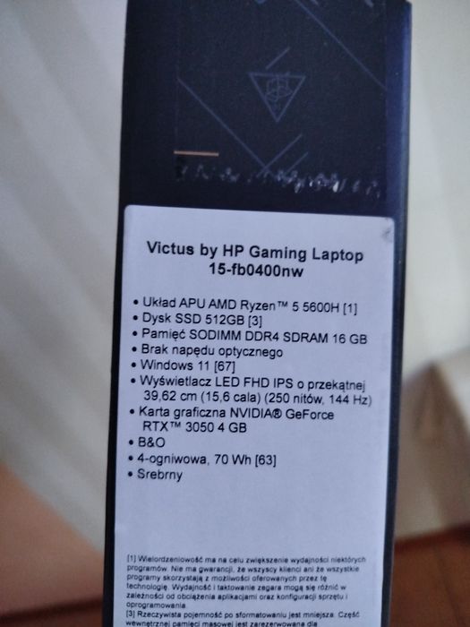 Laptop HP Victus 15