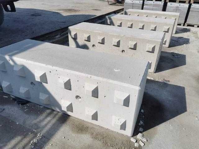Bloki betonowe Klocek oporowy betonowy LEGO 60/120/180/240CM / 60 CM
