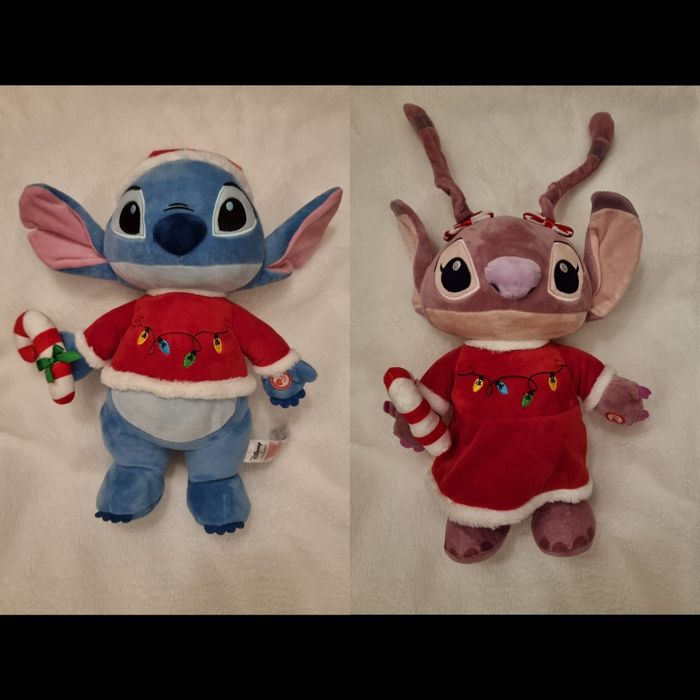Peluche Disney : Angel Stitch Scrump - Natal (novos)