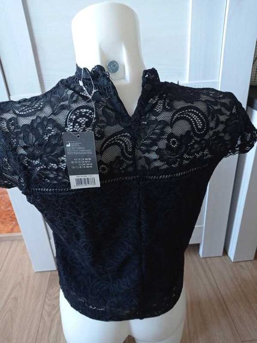Esmara Lidl nowa bluzka koronka s m