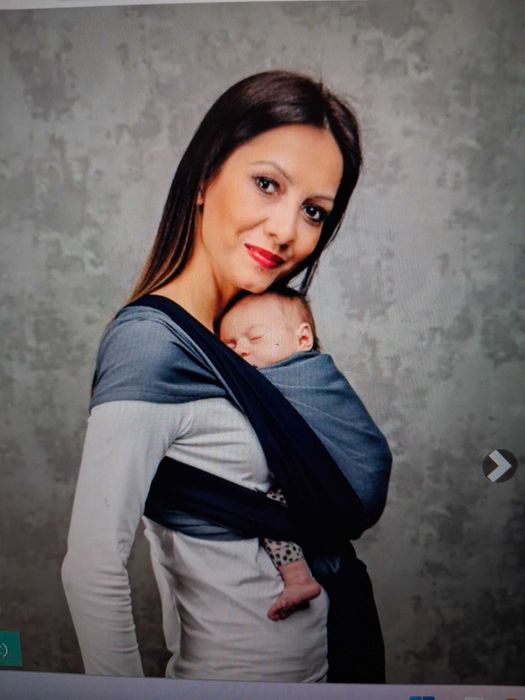 Piękna chusta do noszenia dzieci LennyLamb rozmiar M