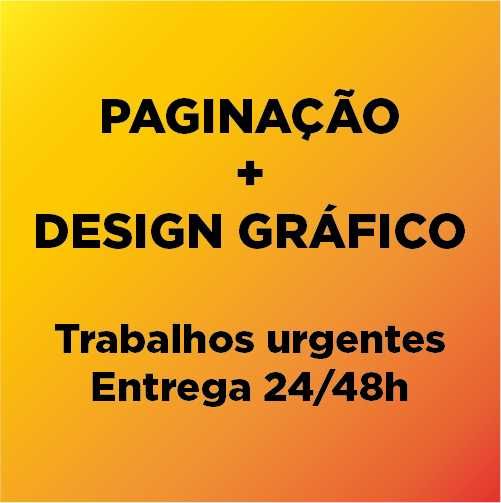 Paginação + Design Gráfico - 24/48h - desde 50 €