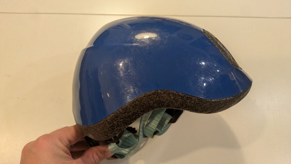 Kask rowerowy dziecięcy btwin 44-49 cm